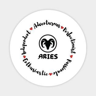 Aries ♈🐏 Zodiac Sign Astrology Magnet